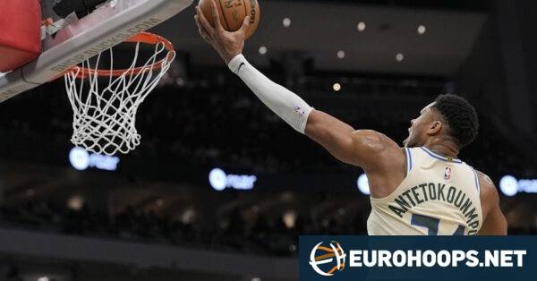 Giannis hits milestone with 21,000 points in Bucks win
