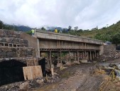 Avanza la construcción de los puentes sobre las quebradas Tegüitana y Caracoleña de Chámeza
