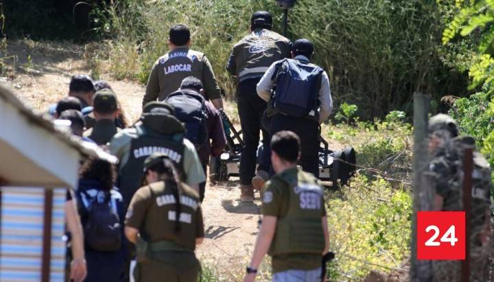 Hallan nuevas osamentas en predio de San Vicente de Tagua Tagua