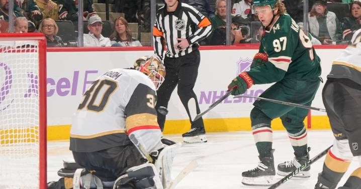Kaprizov scores in OT, pushes Minnesota Wild past Vegas Golden Knights 3