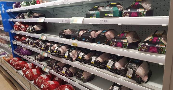 Sainsbury's Christmas turkey shortage as supermarket runs out of popular item