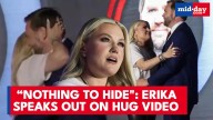 Erika Kirk’s bold reply amid JD Vance viral hug moment