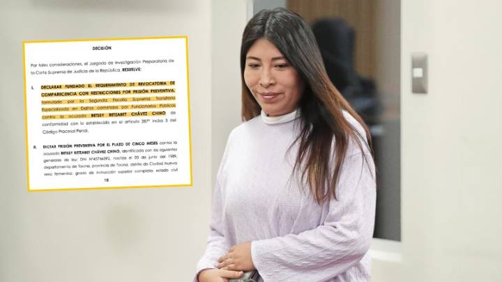 Ordenan captura nacional e internacional contra Betssy Chávez