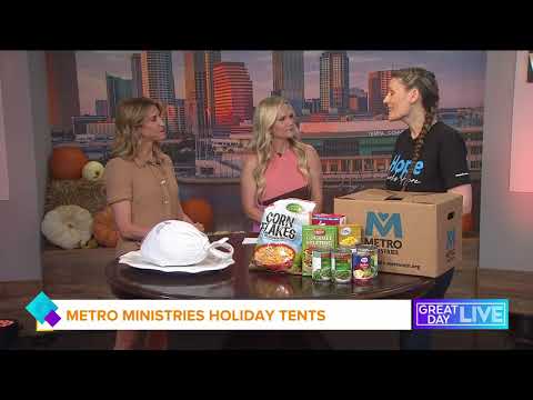 Metropolitan Ministries Holiday Tents Are Open