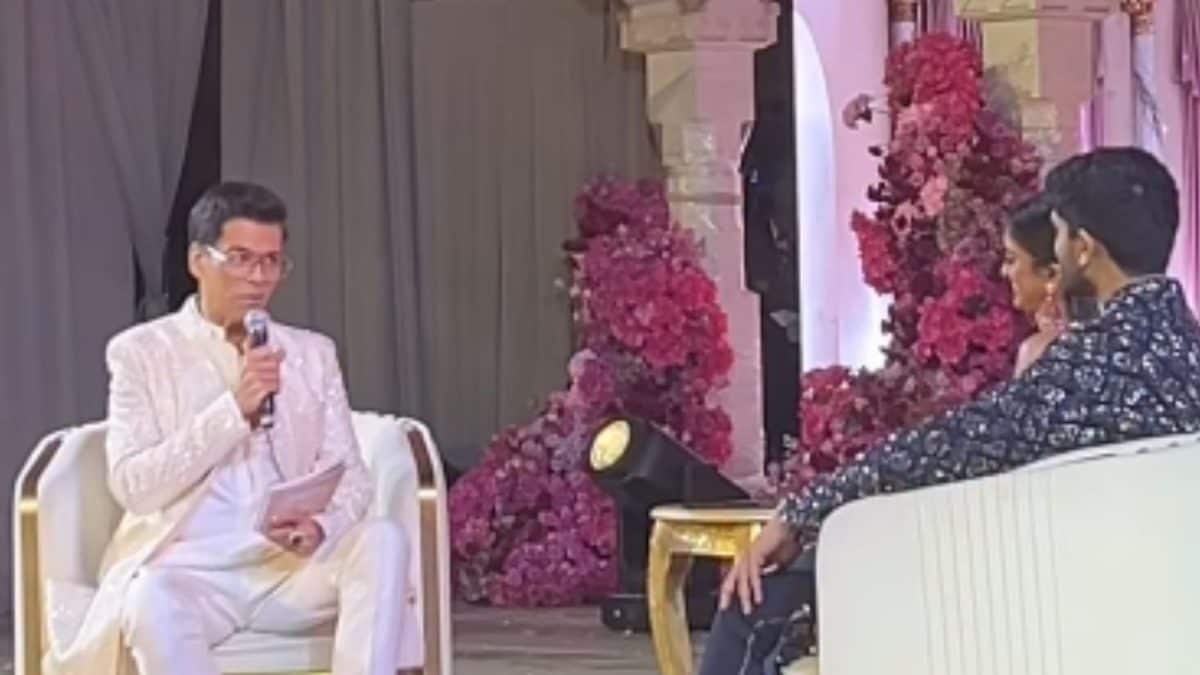 Karan Johar Turns Netra Mantena’s Udaipur Wedding Into A Mini ‘Koffee With Karan’ Session