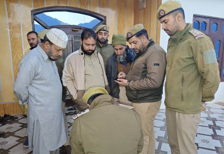 Police Intensify Crackdown On Terror Associates In J&K’s Doda