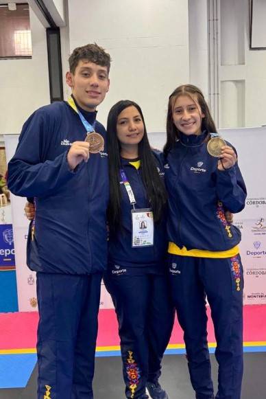 BRILLARON EN EL TAEKOWONDO INTERNACIONAL -