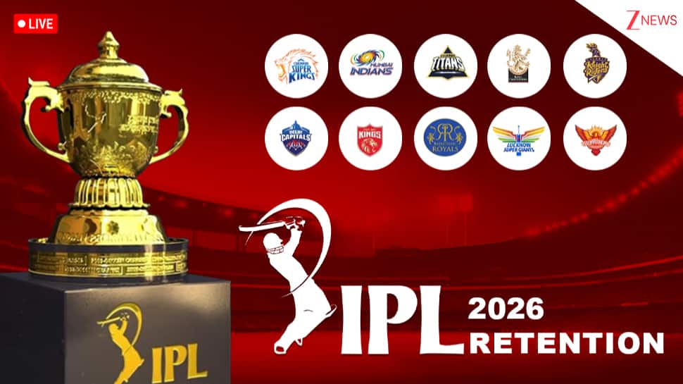IPL 2026 Retention List Live Updates: All Eyes On Venkatesh Iyer, Liam Livingstone' Future With KKR, RCB