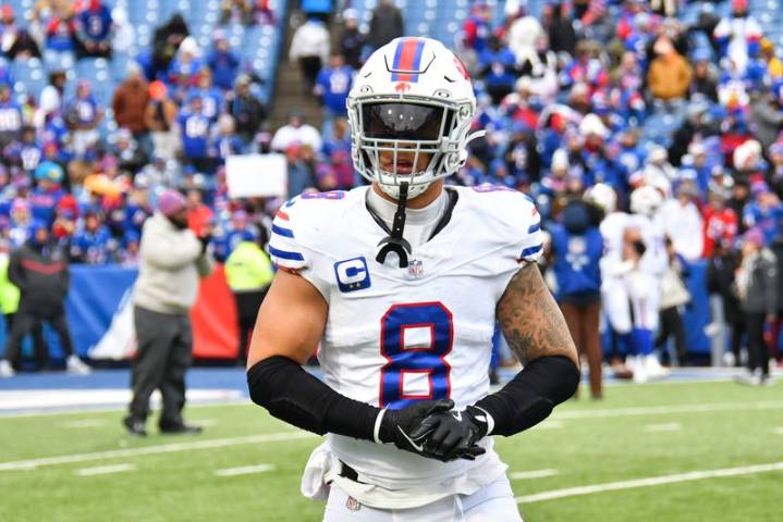 Bills LB Terrel Bernard (elbow) exits vs. Texans