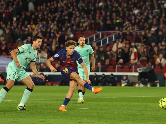 Barca thrash Athletic