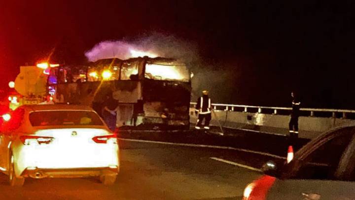 Saudi bus crash: . Saudi bus crash: How sleep deprivation helped the lone survivor escape the horrific tragedy