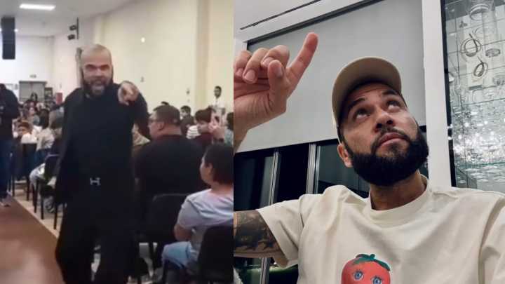 Dani Alves le dio un vuelco a su vida tras pasar por la cárcel: reapareció como predicador de una iglesia con llamativo sermón