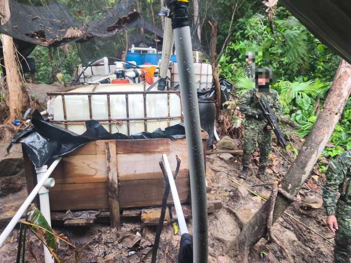 Desmantelan Laboratorio Clandestino de Ácido Sulfúrico en Putumayo: Duro Golpe al Narcotráfico