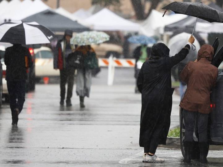 Strong storm drenching Los Angeles and greater Southern California