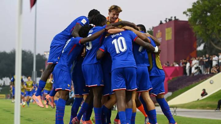 Vea el golazo con el que Francia eliminó a Colombia en el Mundial Sub