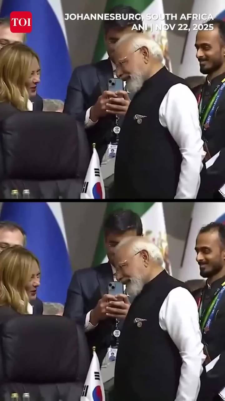 Modi’s Warm Exchange with Meloni at G20 | Briefs - Times of India Videos