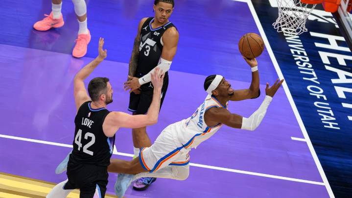 Gilgeous-Alexander scores 31 points, Thunder use big 3rd quarter to race past Jazz 144