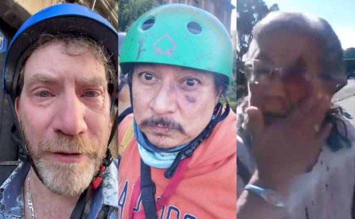 Violencia contra la prensa en la marcha de la Generación Z