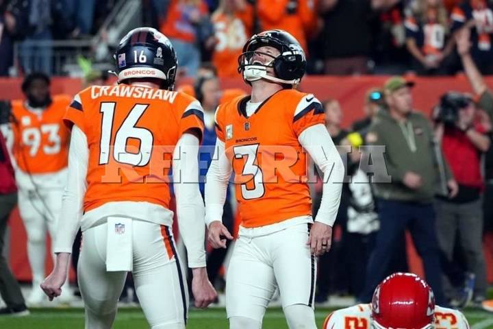 Broncos complica aspiraciones de Chiefs por Playoffs de NFL