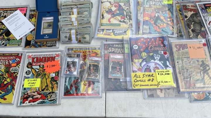 Millions of dollars in cash, comic books, guns seized from storage-unit burglars: SDSO – NBC 7 San Diego
