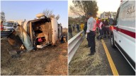 Vuelca Autobús Turístico en Carretera Morelia-Pátzcuaro; Hay al Menos 7 Muertos