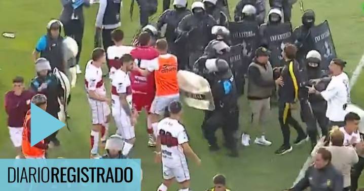 Morón al matadero: perdió con Madryn con polémica y la policía reprimió a sus jugadores