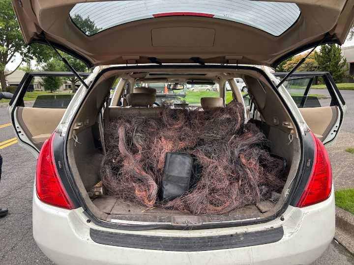 Portland police arrest alleged copper thieves amid a ‘sharp rise’ in wire theft