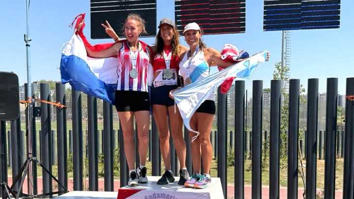 La sanjuanina Adriana Quiroga subió al podio en el Sudamericano en Chile