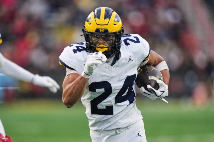 Michigan notes: Kuzdzal becomes UM’s latest running back star in 2025