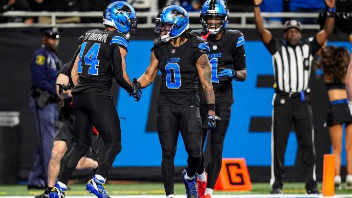 Even Amon-Ra St. Brown wants Lions to feed Jahmyr Gibbs