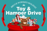 Bruce Power kicks off annual toy drive and hamper program fundraisers 