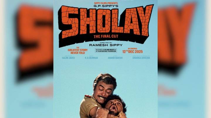 ‘Sholay: The Final Cut’ set for massive India re-release with original climax in 4K this December