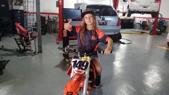 De Paraná al Mundial Supercross: la historia de Joaquina Truffer