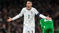Cristiano Ronaldo shown red card in Portugal clash with Ireland