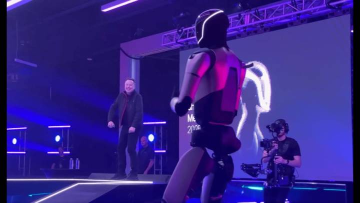Elon Musk Dances With Tesla Robot After $1 Trillion Pay Deal Gets Approved