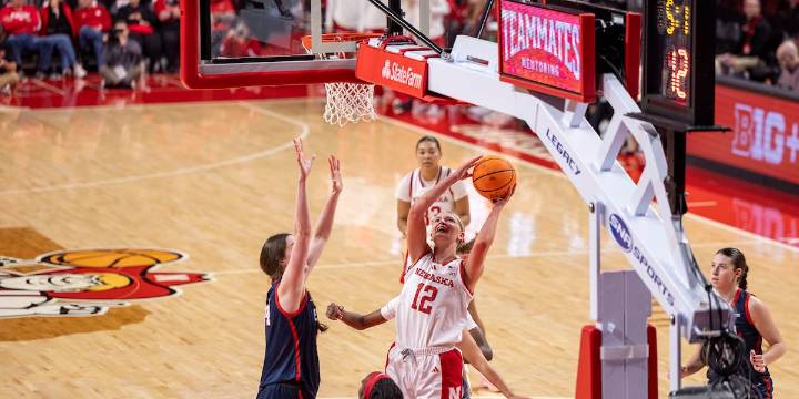 Husker Defense Shines in 80-46 Win Over Samford
