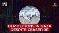 Demolitions in Gaza despite ceasefire