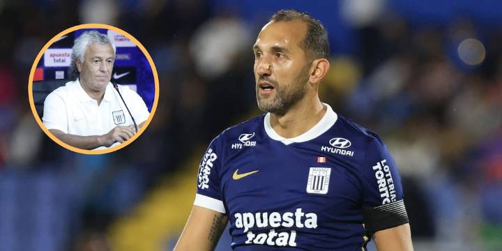 Hernán Barcos confesó que evita hablar de su continuidad en Alianza Lima con Néstor Gorosito: “Es incómodo para los dos”