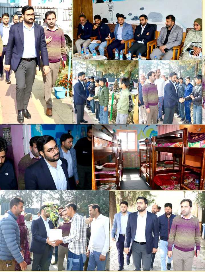 DC Srinagar inspects functioning of Palaash, Pareesha at Gupt Ganga Nishat