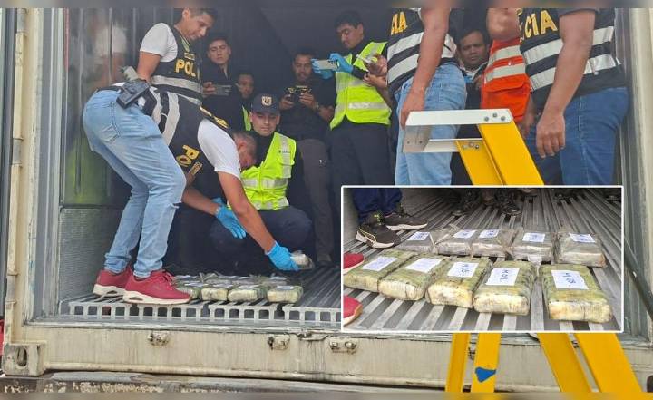 Piura: detienen a sujeto que trasladaba 10 kilos de cocaína en tráiler