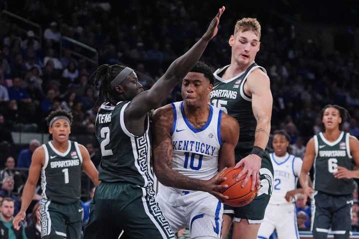 Michigan State torches Kentucky in Champions Classic blowout