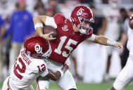 College Football Playoff bracket prediction: Alabama clings to final at
