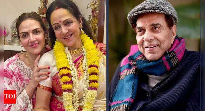 Esha Deol and Hema Malini dismiss Dharmendra's fake death news: Relieved fans pray for actor's speedy recovery, 'Aap jld se jld apne ghar aye'