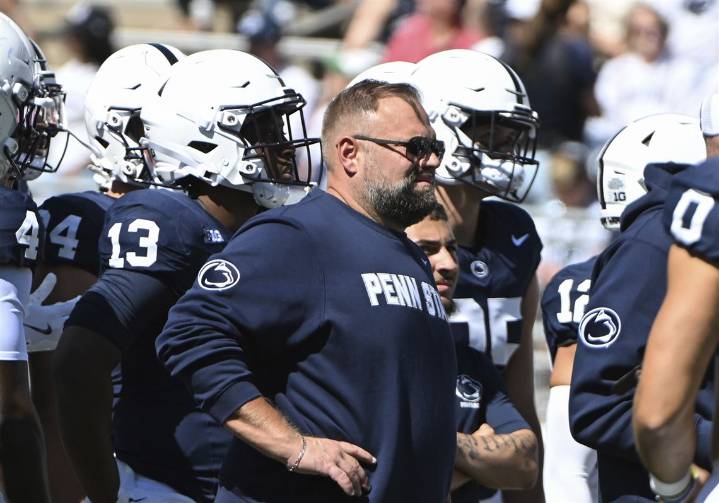 WATCH: Did Penn State whiff harder on Andy Kotelnicki or Jim Knowles?