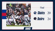 Instant Analysis: Giants fall to Bears, 24