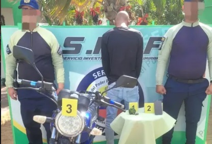 Aprehendido sujeto tras intentar introducir drogas en centro preventivo de Polimiranda