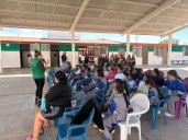 PROMUEVEN HIGIENE MENSTRUAL EN ESCUELAS DE VILLA DE POZOS