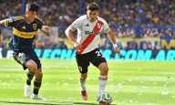 Entretiempo: con gol de Zeballos, Boca le gana a River en La Bombonera
