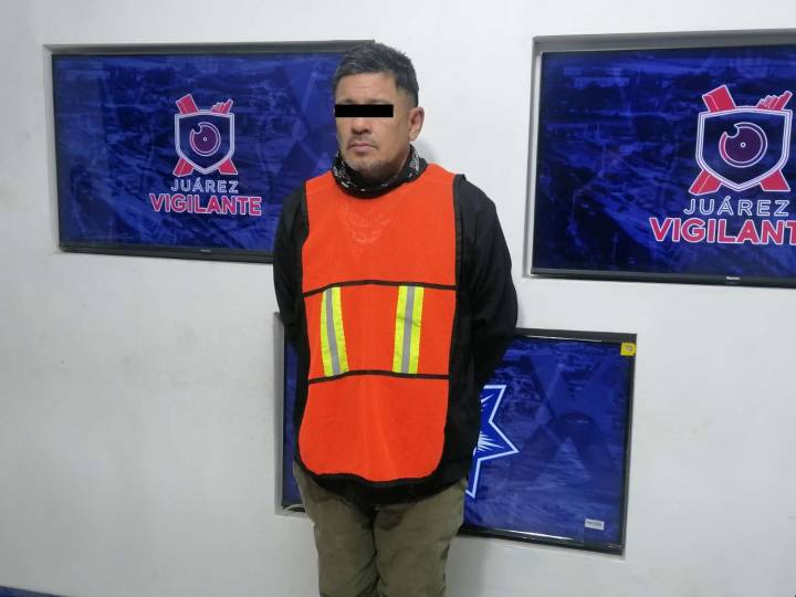 Detienen a sujeto por asalto en vía pública