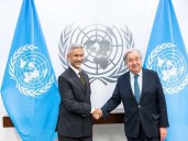 Jaishankar meets UN chief, discusses global order